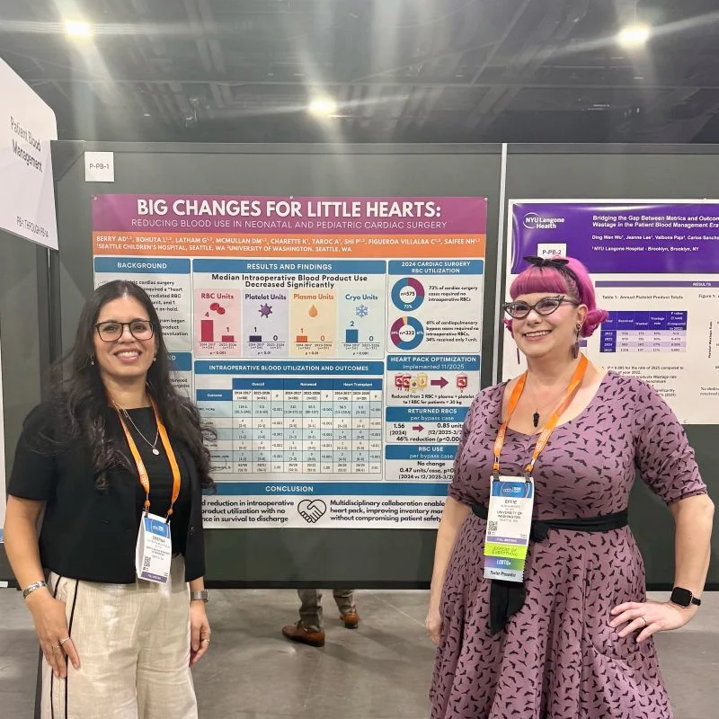 Cristina Figueroa Villalba: Celebrating Excellence in Transfusion Medicine