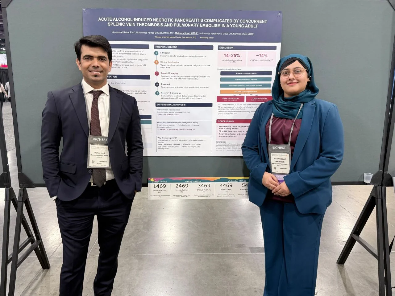 Javed Iqbal: NUMC Pulmonary and Critical Care Team Showcases Research at CHEST 2026 1 Javed Iqbal: NUMC Pulmonary and Critical Care Team Showcases Research at CHEST 2026