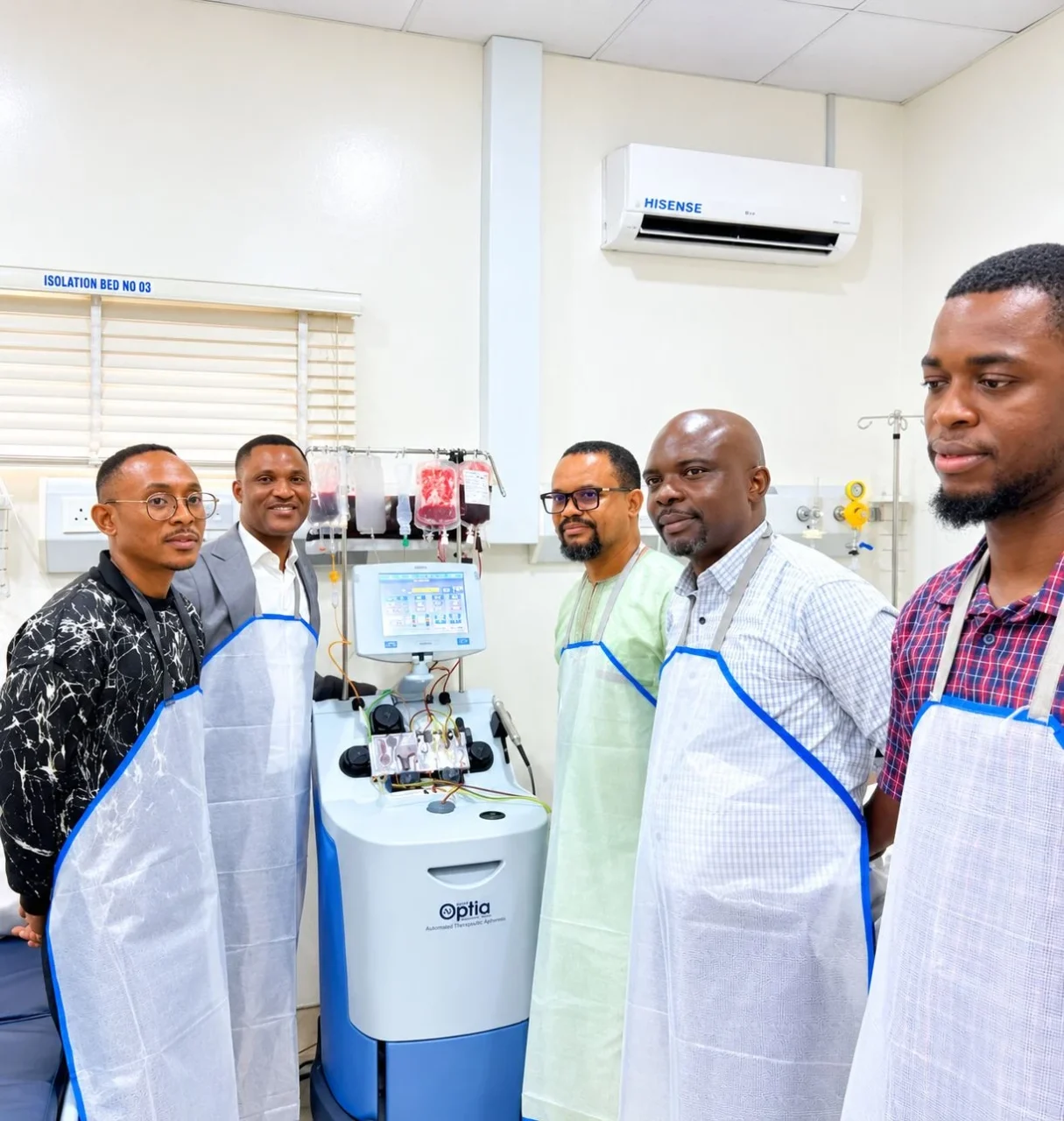 Emmanuel Wobo: RSUTH Performs Its First Automated Red Cell Exchange for Sickle Cell Disease in Nigeria