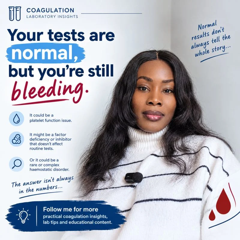 Ifeanyichukwu Ifechidere: When Normal Results Don't Explain the Bleeding