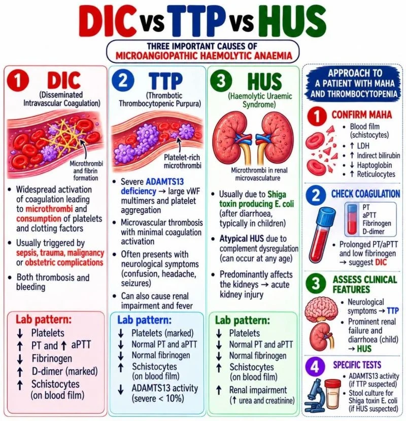 Lesley Van Wyk: DIC vs TTP vs HUS - The Key Diagnostic Clues 1 Lesley Van Wyk: DIC vs TTP vs HUS - The Key Diagnostic Clues