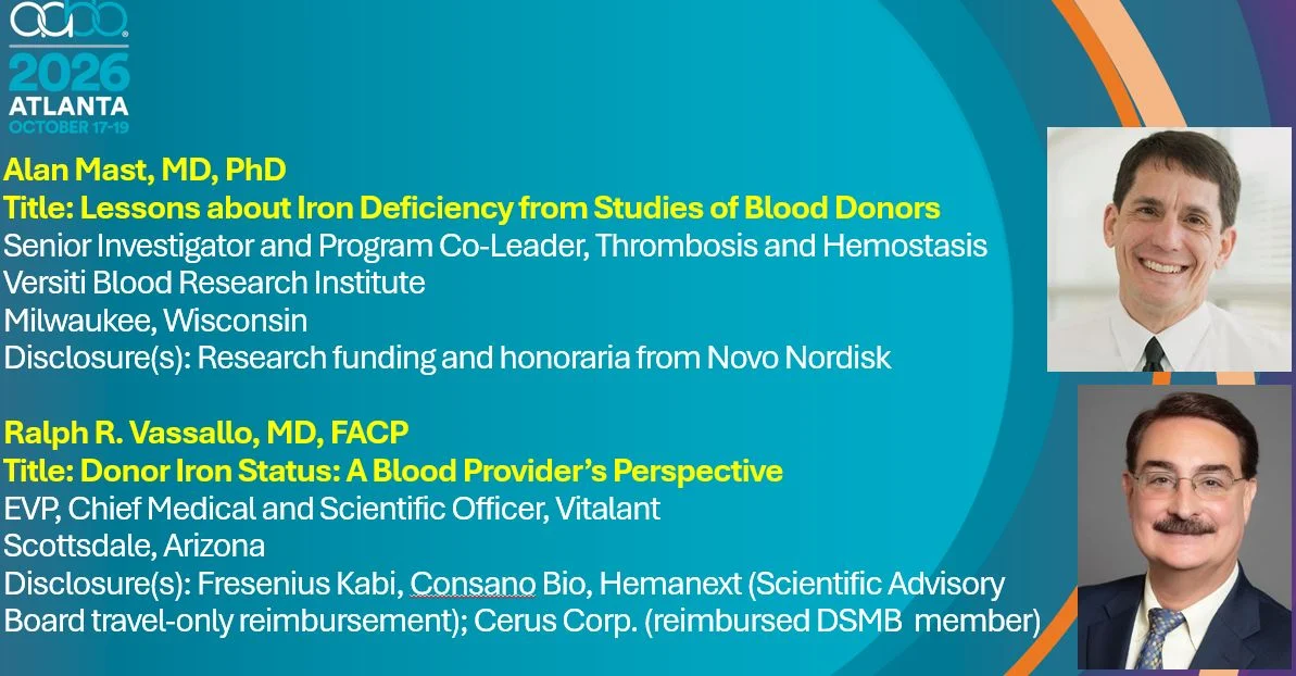 Edward C.C. Wong: Navigating the Implications of the 2026 ASH Guidelines for Blood Donation 1 Edward C.C. Wong: Navigating the Implications of the 2026 ASH Guidelines for Blood Donation