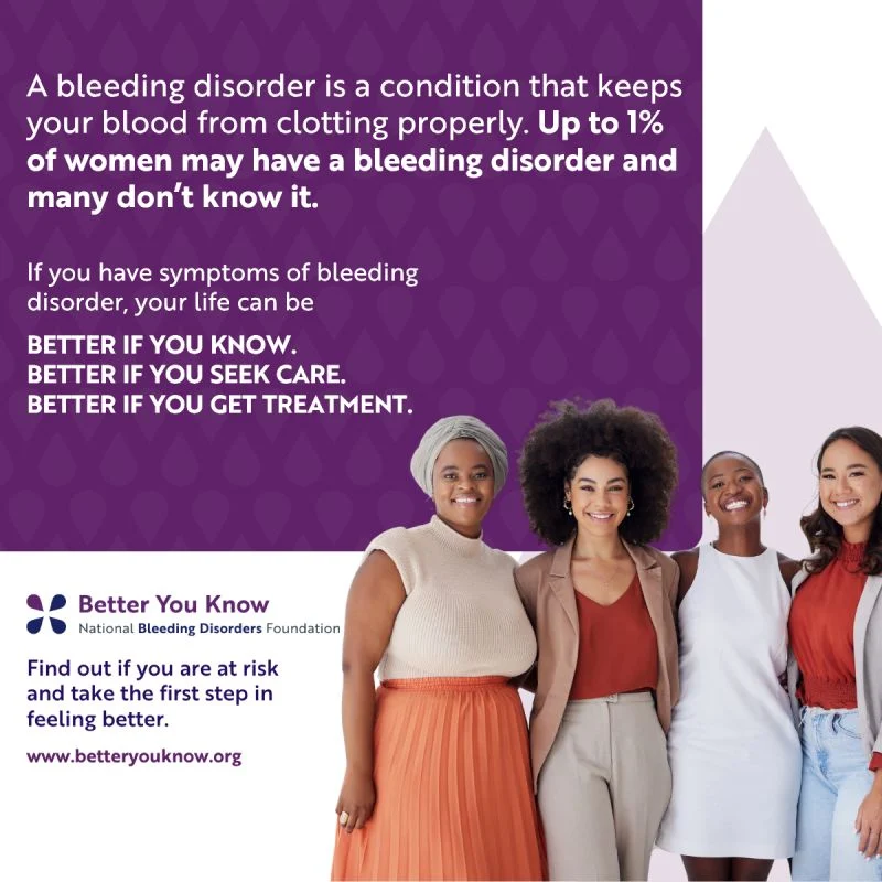 Breaking the Silence Around Bleeding Disorders in Women - National Bleeding Disorders Foundation