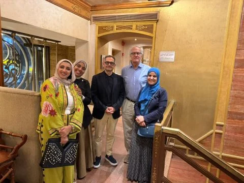 Fatma Ebeid: Ain Shams University Hosts TIF Experts for Collaborating Center Evaluation 1 Fatma Ebeid: Ain Shams University Hosts TIF Experts for Collaborating Center Evaluation