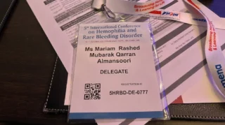 Mariam Al Mansoori: 5th International Hemophilia Conference