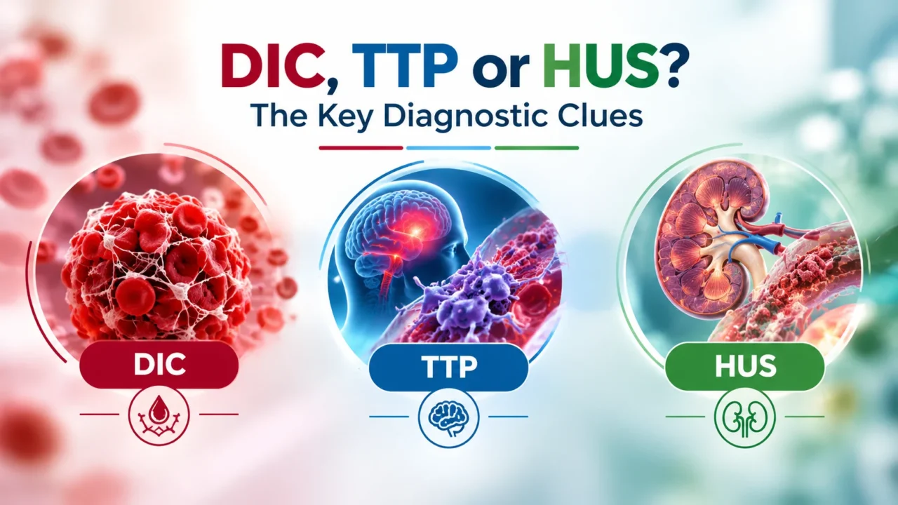 Lesley Van Wyk: DIC vs TTP vs HUS – The Key Diagnostic Clues