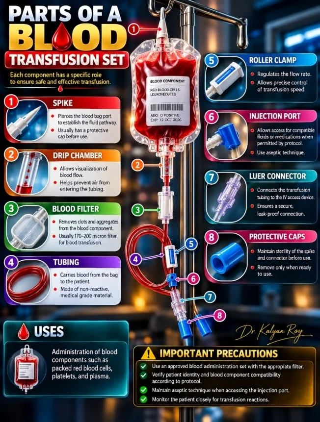 Kalyan Roy: Understanding Blood Transfusion Sets for Safe Clinical Administration 1 Kalyan Roy: Understanding Blood Transfusion Sets for Safe Clinical Administration