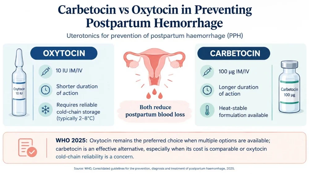 Ayshathul Noora։ Carbetocin vs Oxytocin in Preventing Postpartum Hemorrhage
