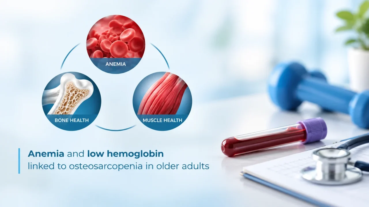 Akram Farhadi: Anemia and Low Hemoglobin Associated With Higher Risk of Osteosarcopenia in Older Adults