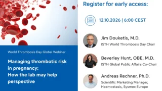 Managing Thrombotic Risk in Pregnancy - How the Lab May Help - Sysmex Europe