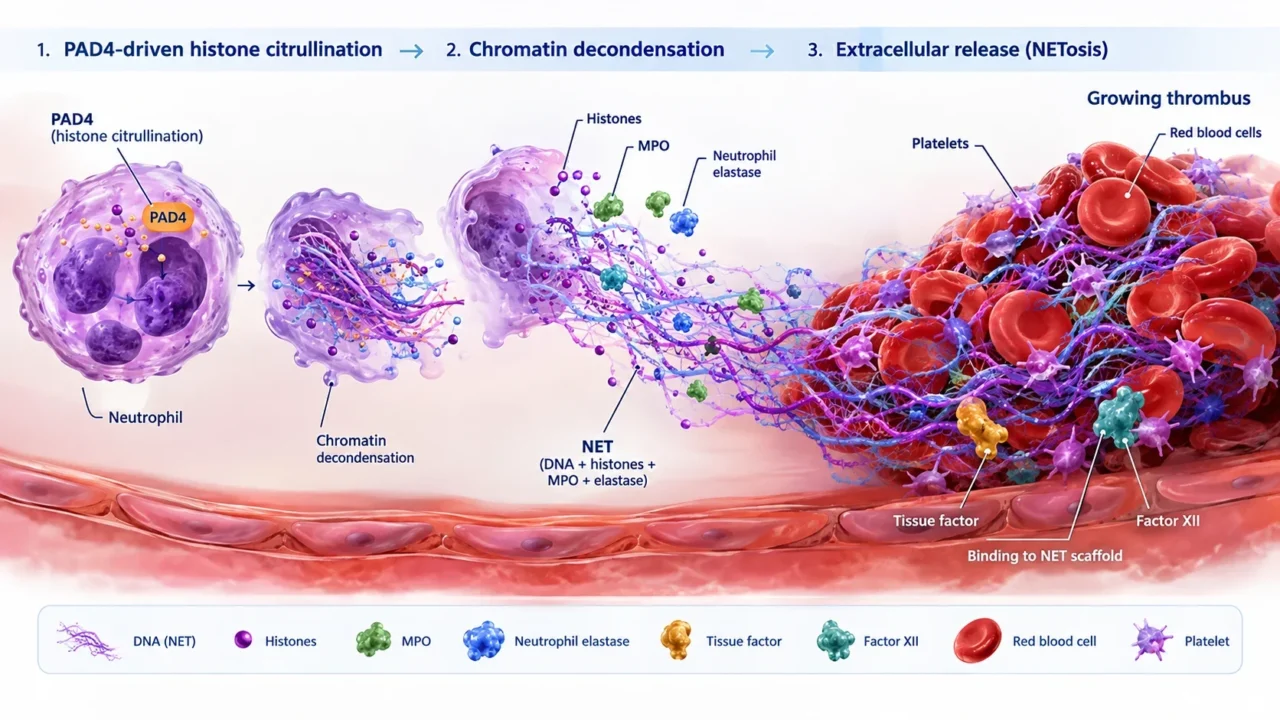 NETs in Thrombosis: From Mechanism to Therapeutic Target