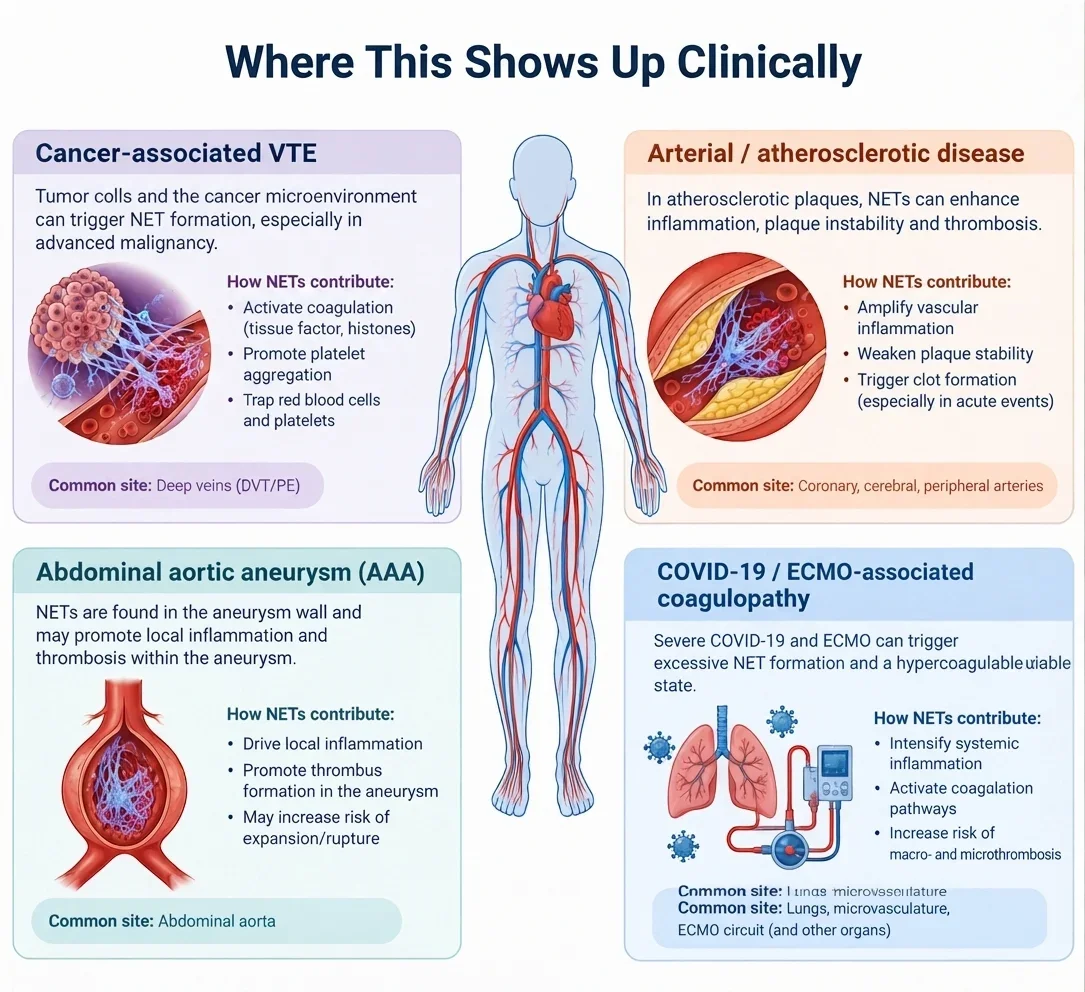 NETs in Thrombosis: From Mechanism to Therapeutic Target