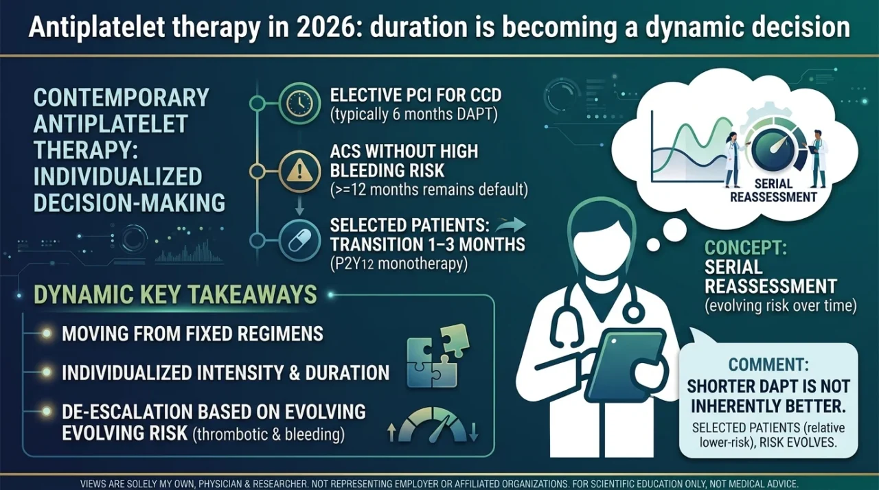 Wilfried Dinh: Antiplatelet Therapy in 2026: Duration is Becoming a Dynamic Decision