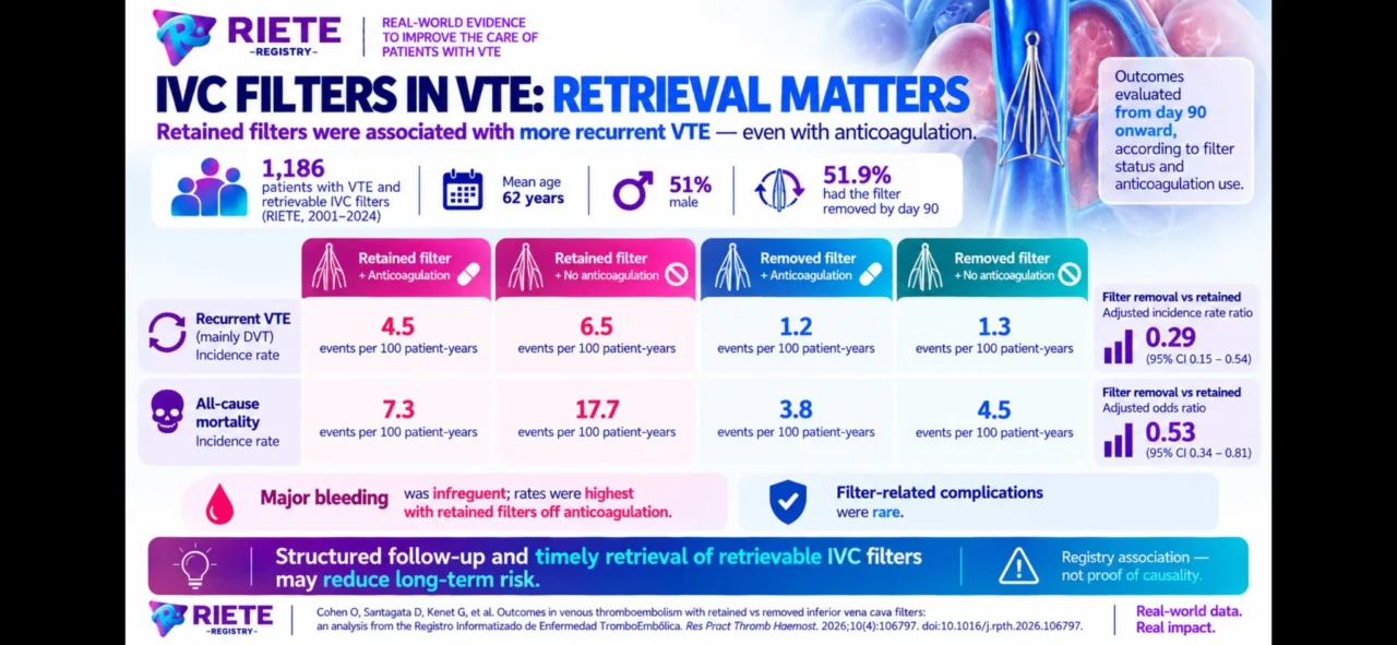 Manuel Monreal: Why IVC Filter Retrieval Matters for VTE Outcomes