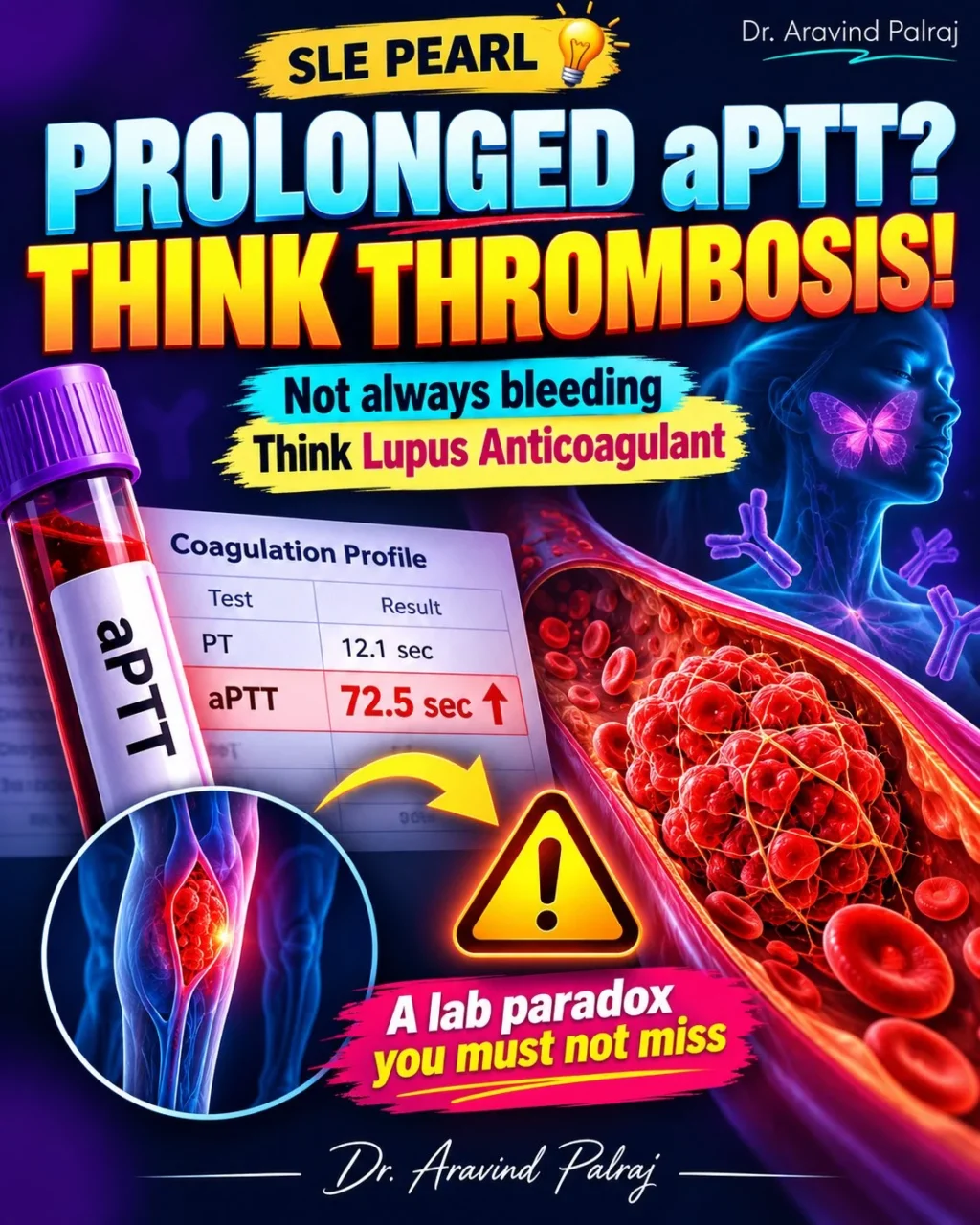 Aravind Palraj: The Prolonged aPTT Puzzle in SLE