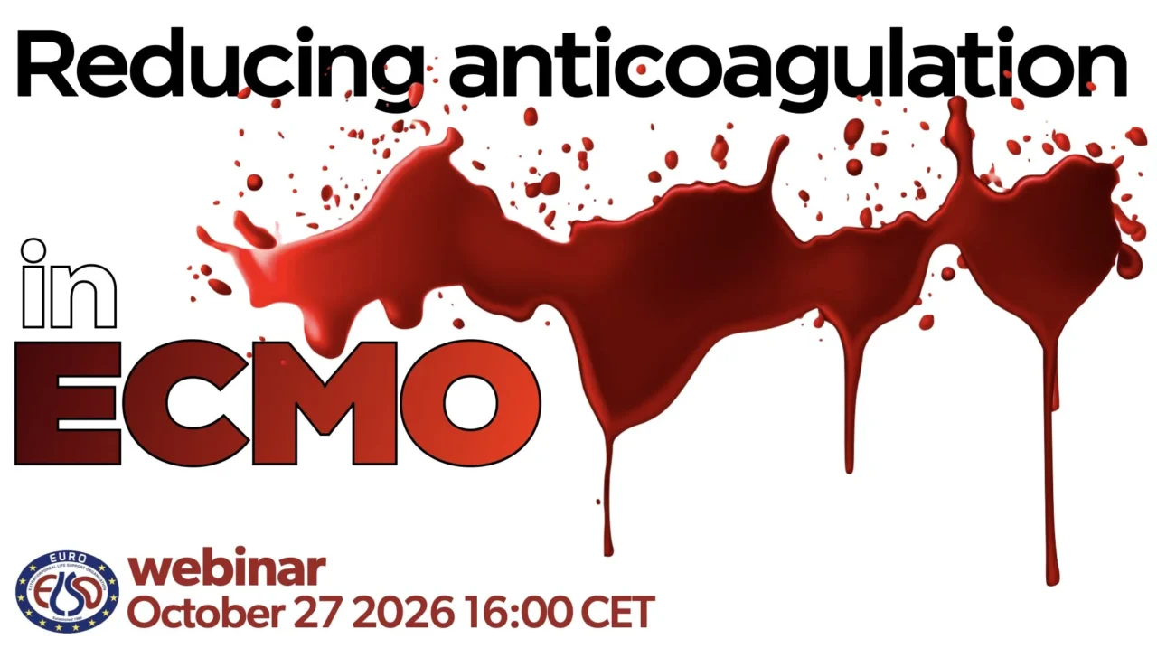 Marta Velia Antonini: EuroELSO Webinar to Highlight New Evidence on ECMO Anticoagulation 1 Marta Velia Antonini: EuroELSO Webinar to Highlight New Evidence on ECMO Anticoagulation