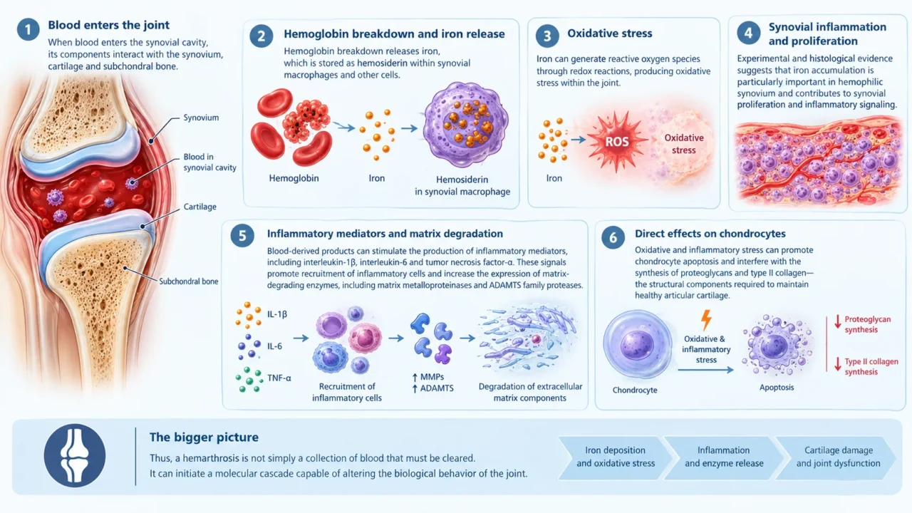 Blood-Induced Joint Damage in Hemophilia: Beyond Recurrent Hemarthrosis