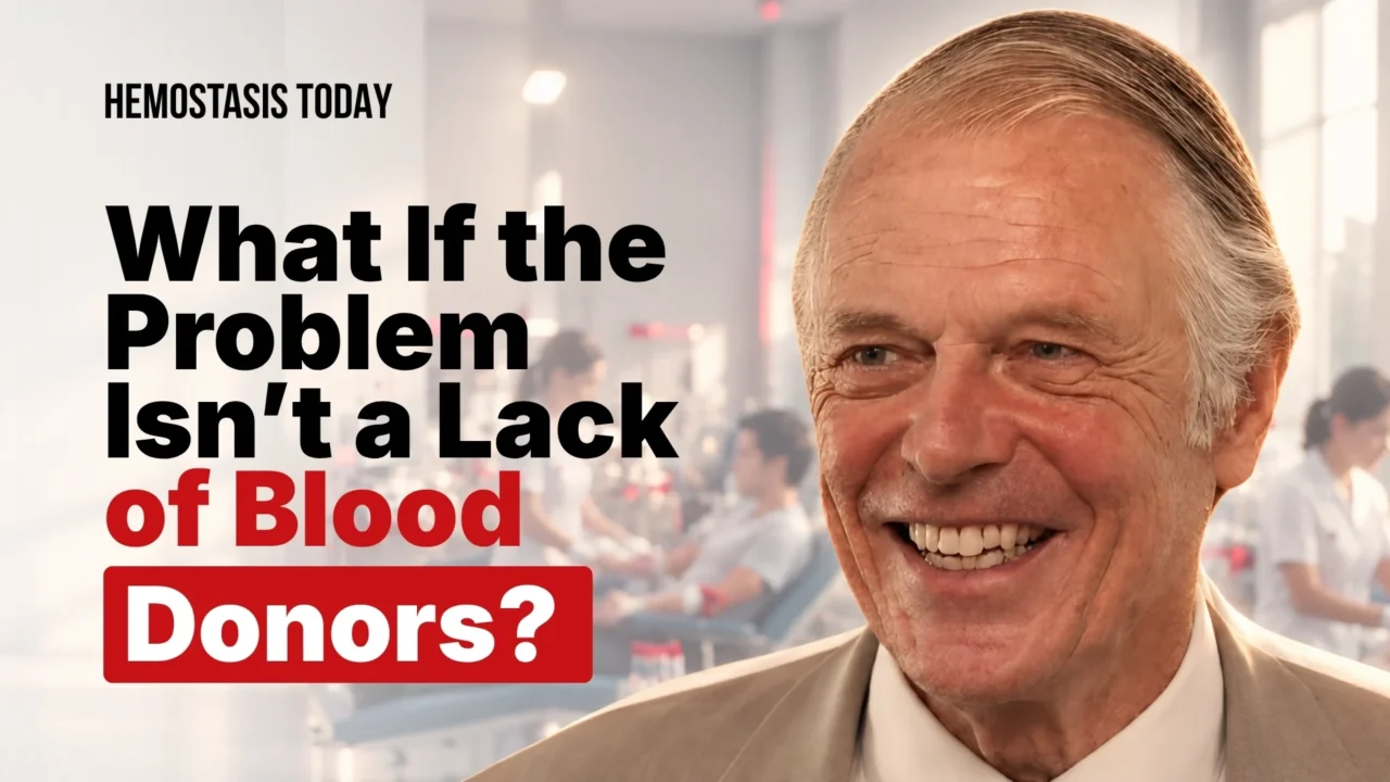 The Global Blood Crisis – Are We Solving the Wrong Problem?