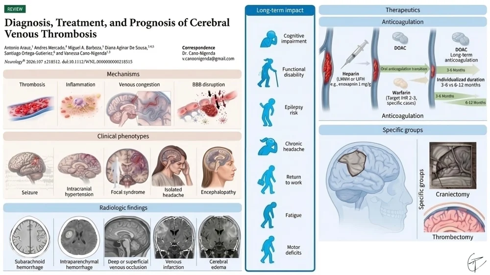 Sthanu Subramanian: Mechanisms, Clinical Phenotypes, Imaging, and Treatment of CVT