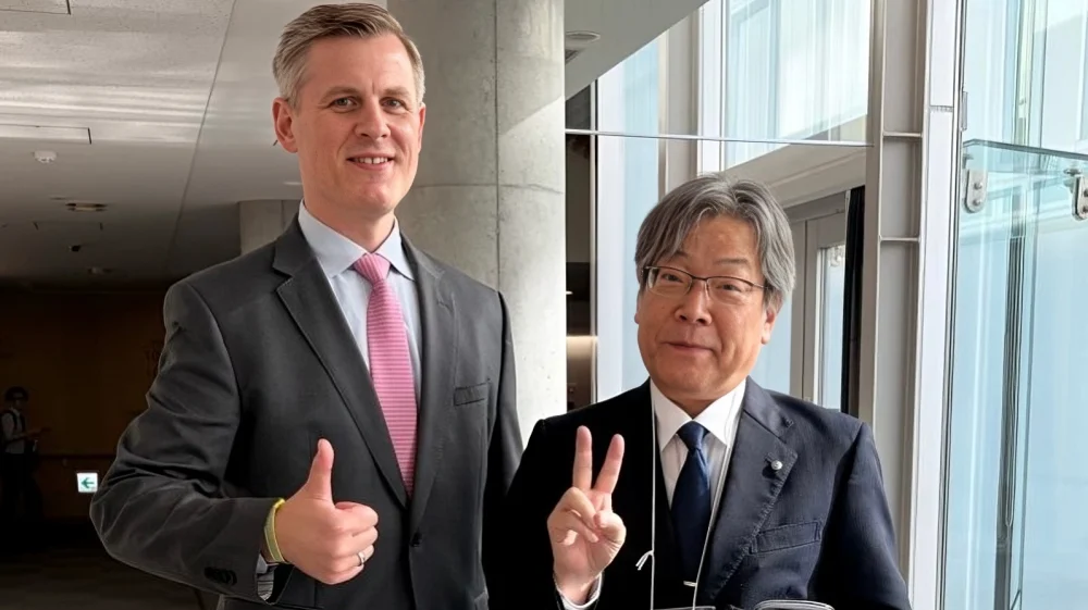 Jan Hartmann: Speaking on Global Trends in Plasma Collection at the 50th Meeting of the Japanese Society of Blood Services