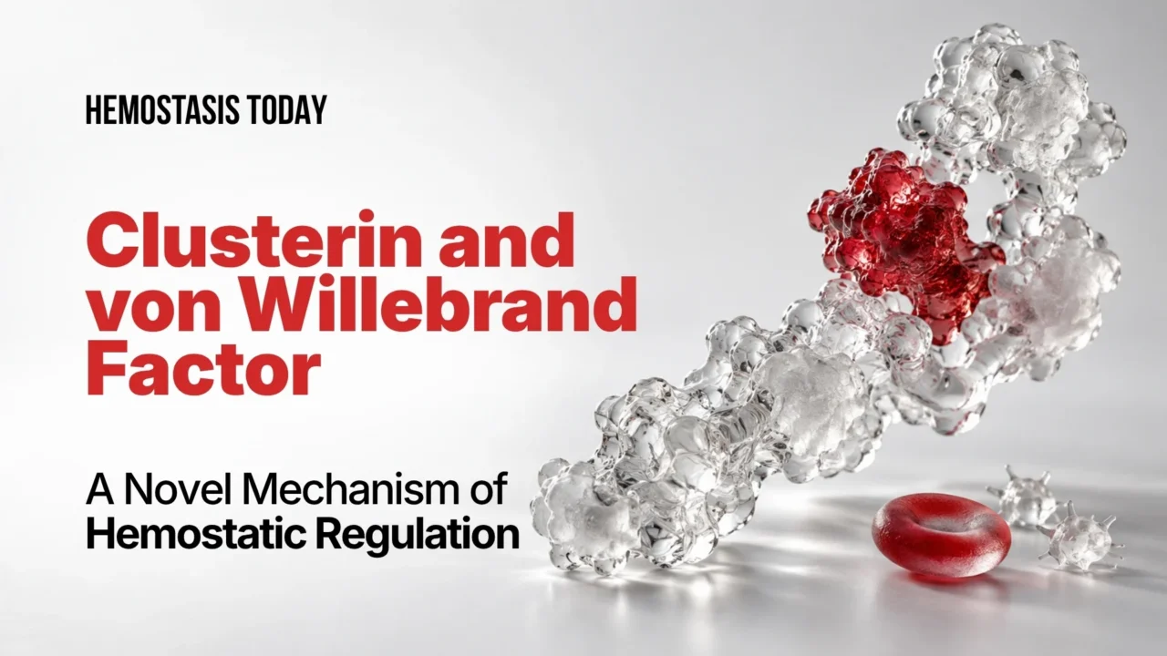 Clusterin Regulates von Willebrand Factor Multimer Stability Through ADAMTS13 Inhibition