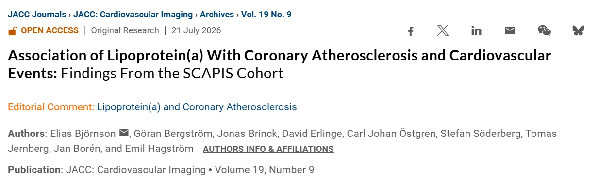 Pablo Corral: Association of Lp(a) With Coronary Atherosclerosis and CV Events