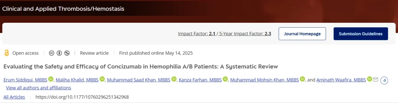 Rodrigo Arreola Diaz: The Rise of Concizumab for Hemophilia A and B 1 Rodrigo Arreola Diaz