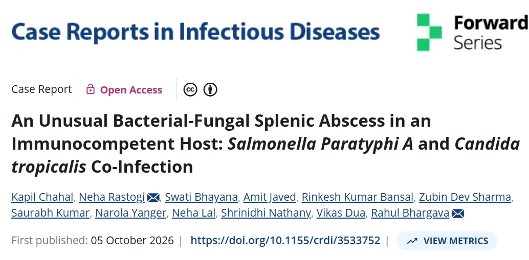 Neha Rastogi Panda: Precision Diagnosis and Organ Preservation in Splenic Abscess