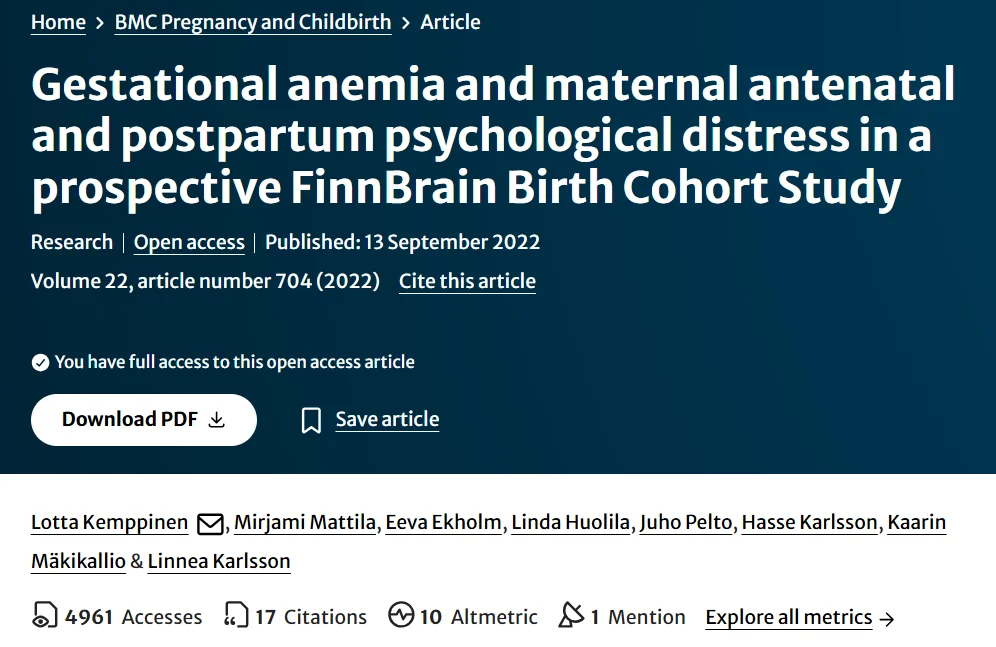 Mou Nandi: How Maternal Health During Pregnancy May Shape Infant Development