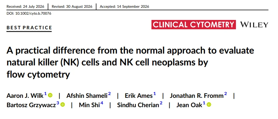 Aastha Gupta: Navigating the Diagnostic Challenge of Restricted NK-Cell Repertoires in Flow Cytometry 1 Aastha Gupta