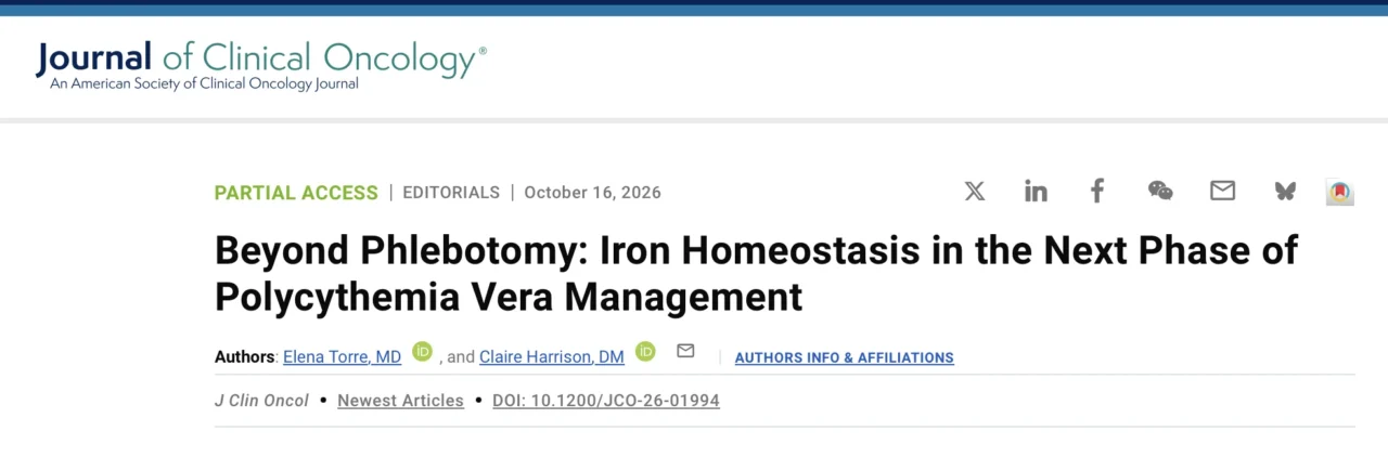 Elena Torre: Rethinking Iron Management in Polycythemia Vera