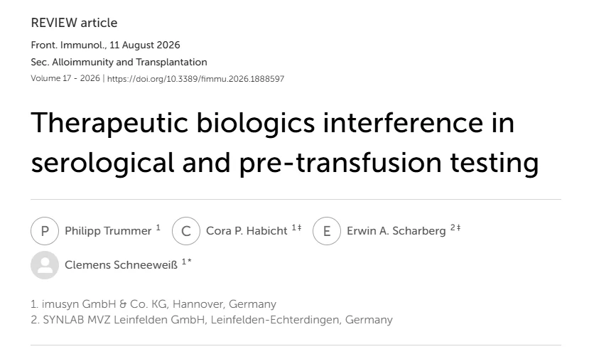 Ahmed Alotaibi: Monoclonal Antibodies Challenge Routine Pretransfusion Testing 1 Ahmed Alotaibi