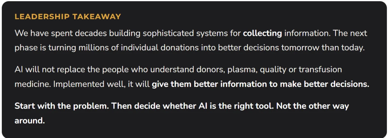 Reza Shojaei: Artificial Intelligence in Blood Donation