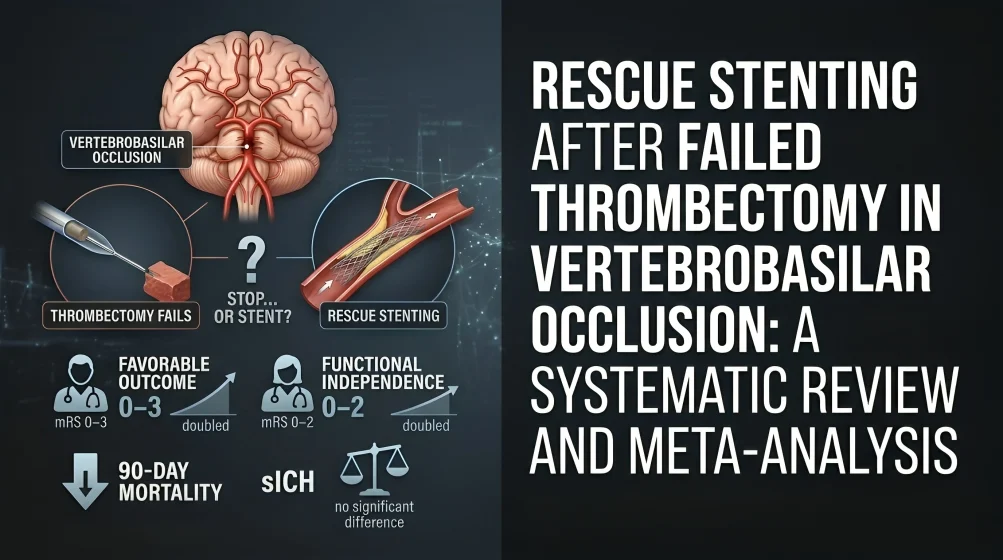 Luca Scarcia: Rescue Stenting Superior When Posterior Circulation Thrombectomy Fails