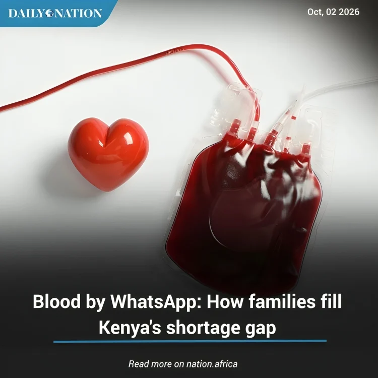 Denis Oduor: Building Community Partnerships to Guarantee Safe Blood Transfusion Access