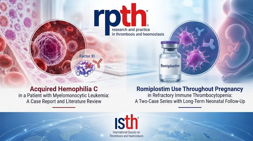 Sihem Kebaili: Two Recent RPTH Publications Highlighting Rare Coagulation and Immune Thrombocytopenia Cases