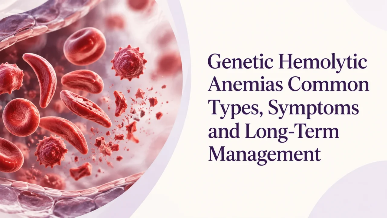 Pankaj K.: Genetic Hemolytic Anemias Common Types, Symptoms and Long-Term Management