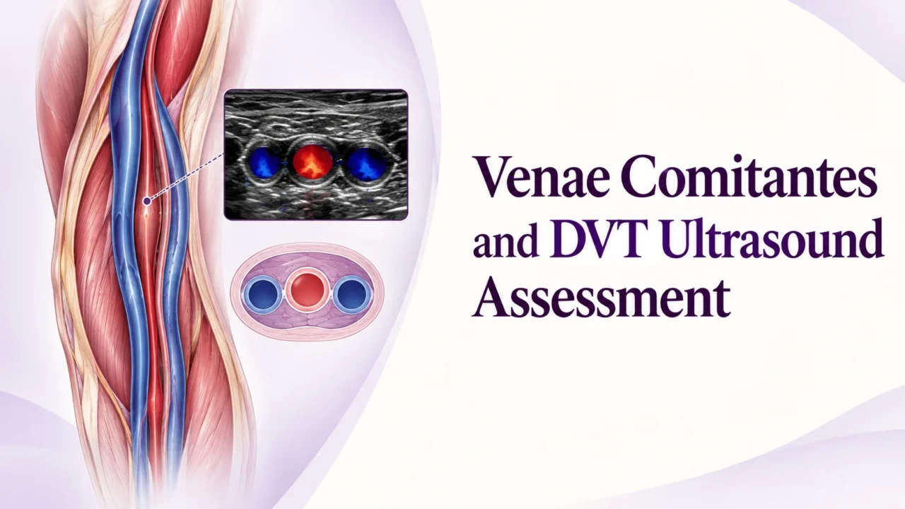 Hina Wajid: Venae Comitantes and DVT Ultrasound Assessment