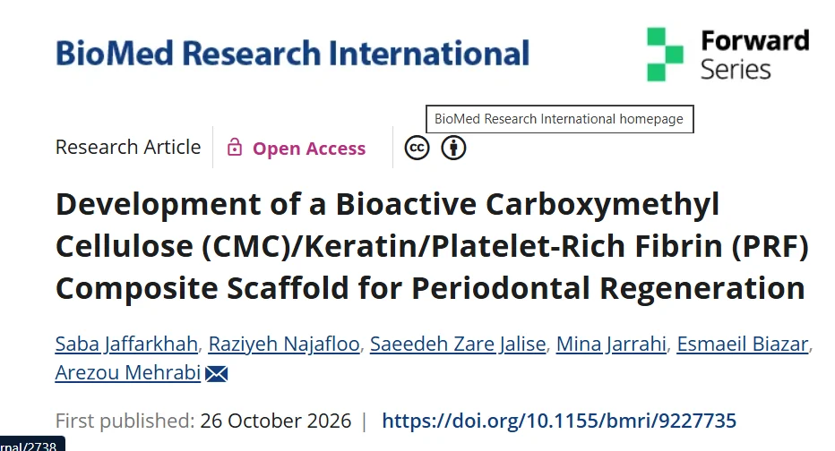 Mina Jarrahi: Platelet-Rich Fibrin for Periodontal Regeneration
